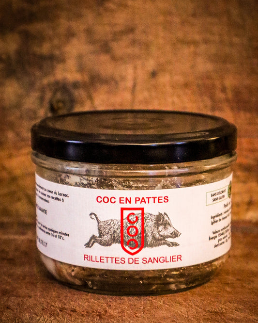 Rillettes de Sanglier nature - Edition limitée